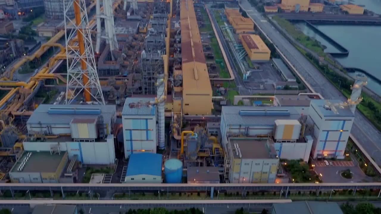 발전 플랜트 전경